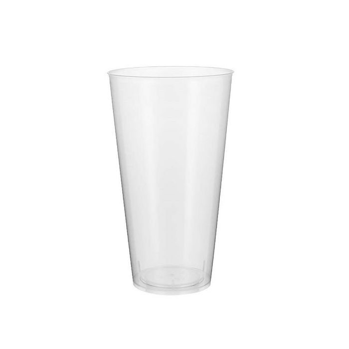 Set de vasos reutilizables Algon Plástico Transparente 10 Piezas 450 ml (32 unidades) 1