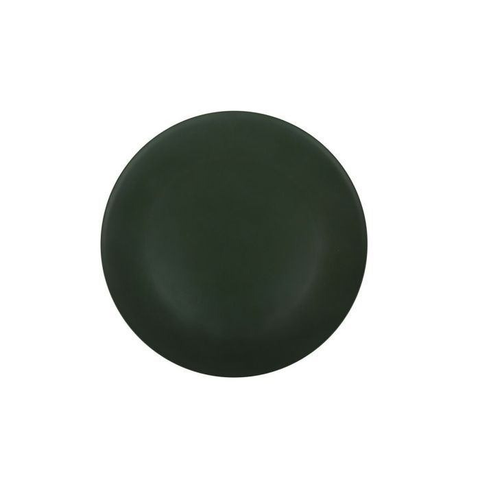 Plato Llano Alfares Verde oscuro ø 33 x 2 cm Mate (12 Unidades) 1