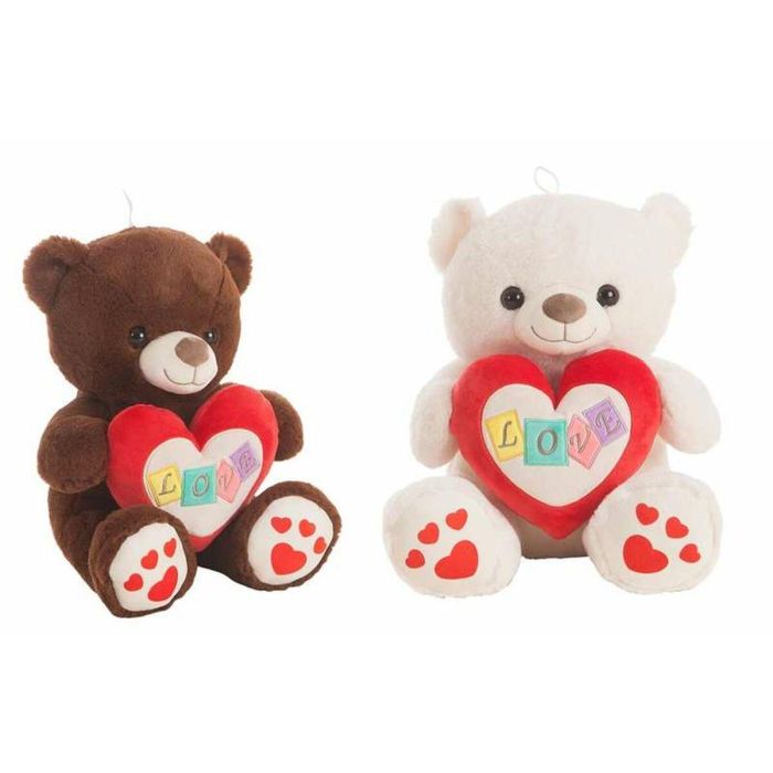 Peluche oso cuadri love 32cm. - modelos surtidos