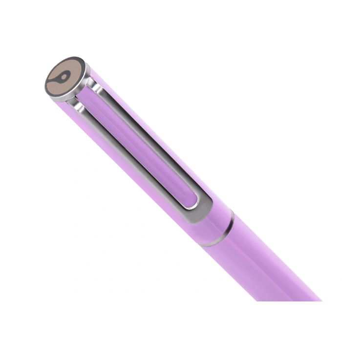 Belius Endless Summer Juego Bolígrafo y Roller Aluminio Morado y Plateado Tinta Azul Caja Diseño 7