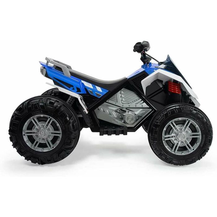 Quad Eléctrico Injusa Rage Luz Azul Blanco 12 V 7