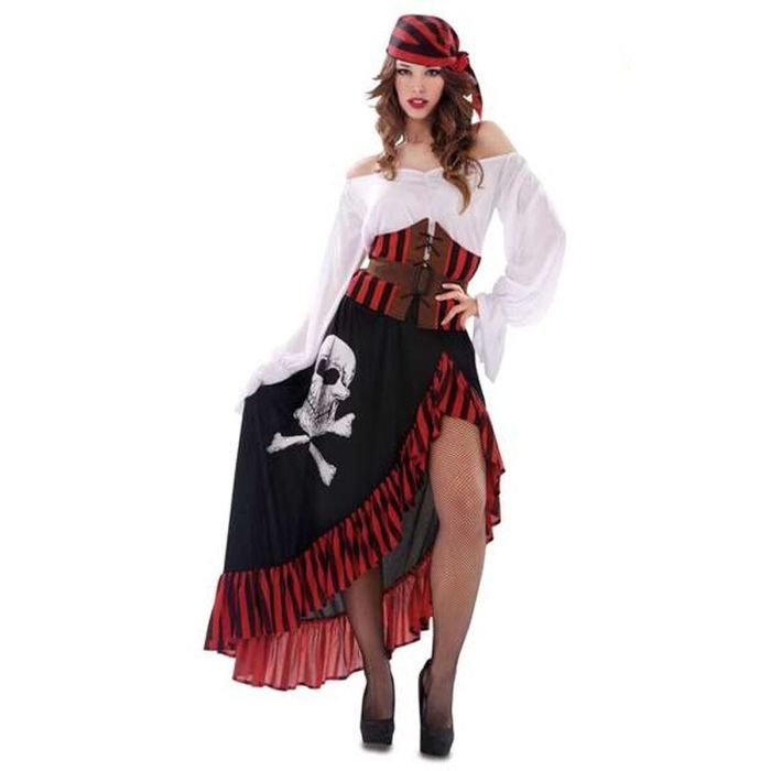 Disfraz para Adultos Pirata 4 Piezas Mujer