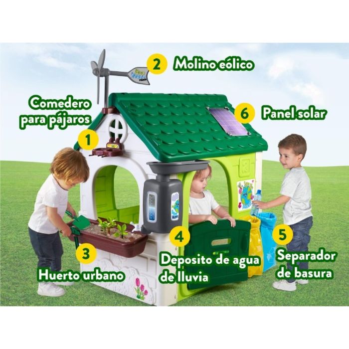 Casa Infantil de Juego Famosa Eco House 150 x 120 x 94 cm 2