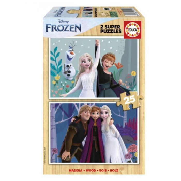 Set de 2 Puzzles Frozen