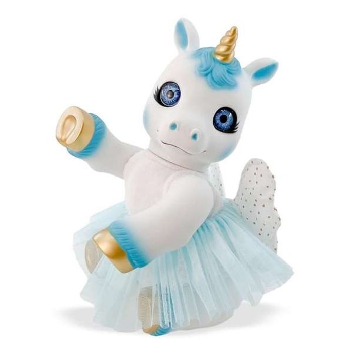 Peluche Berjuan Anireal Azul Unicornio 35 cm 1