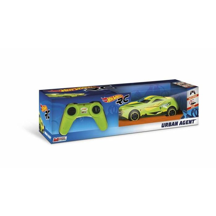 Coche radio control hot wheels urban agent - modelos surtidos