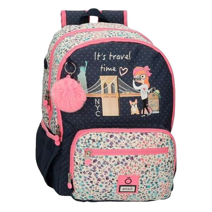 Mochila Escolar Travel Time 32 x 42 x 13 cm 1