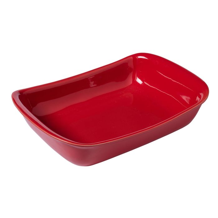 Fuente para Horno Pyrex Supreme Rectangular Rojo 30,2 x 20 x 7,4 cm Cerámica (6 Unidades) 1