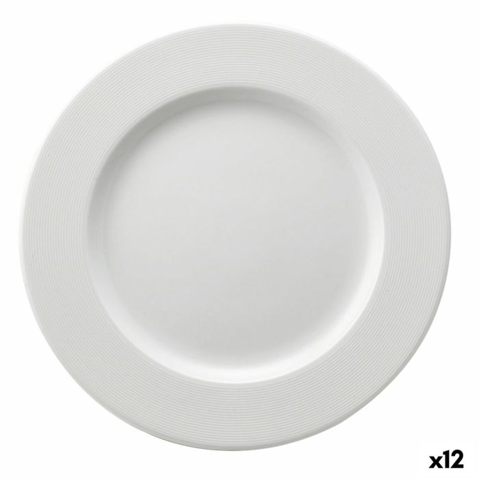 Plato Llano Porcelana Orba Ariane 27 cm (12 Unidades)