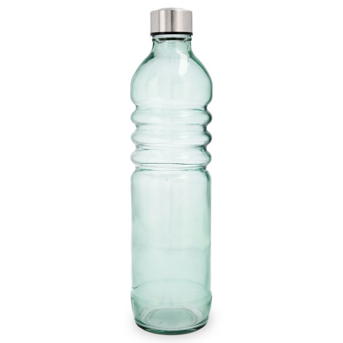 Botella Quid Fresh Verde Vidrio (1,25 L) (6 Unidades) 2