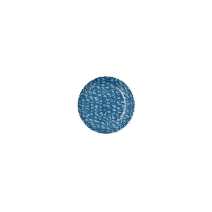 Plato Llano Ariane Ripple Cerámica Azul (10 cm) (24 Unidades) 2