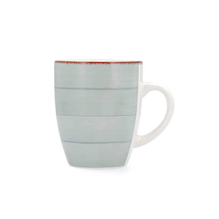 Taza Quid Vita Morning Desayuno Cerámica Azul 350 ml (12 Unidades) 1