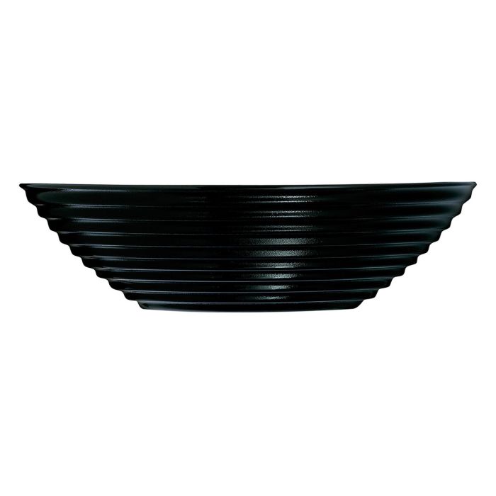 Bol Luminarc Harena Negro Vidrio (16 cm) (24 Unidades) 1
