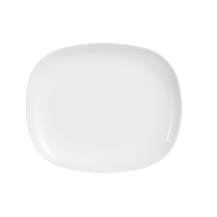 Fuente de Cocina Luminarc Sweet Line Rectangular Blanco Vidrio (28 x 33 cm) (24 Unidades) 2