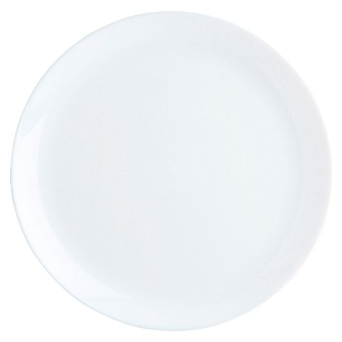 Plato Llano Luminarc Diwali Blanco Vidrio (Ø 27 cm) (24 Unidades) 1