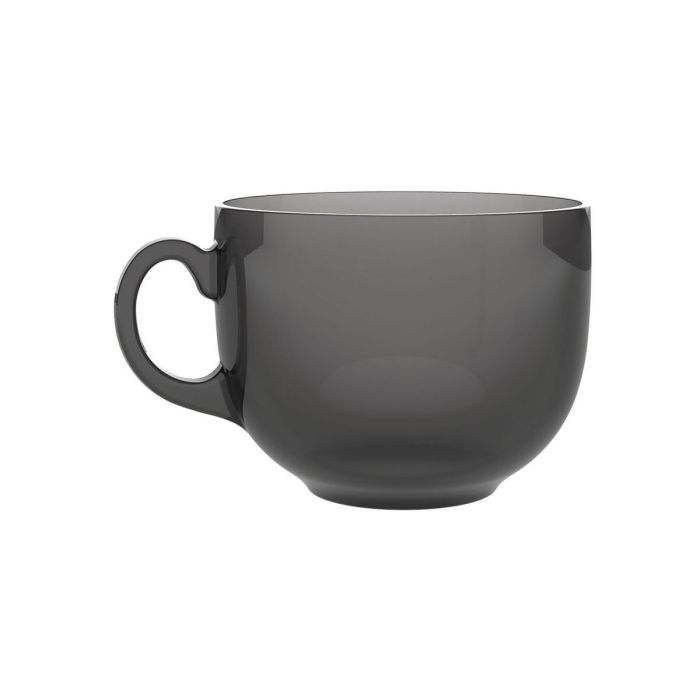 Taza Luminarc Alba Gris Vidrio 500 ml (6 Unidades) 1