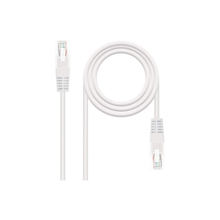 Nanocable 10.20.0110 Cable de Red Ethernet RJ45 UTP Cat.5e para Conexión de Dispositivos - Latiguillo de 10 Metros, Color Gris 1 Nanocable 10.20.0110 Cable de Red Ethernet RJ45 UTP Cat.5e para Conexión de Dispositivos - Latiguillo de 10 Metros, Color Gris 1