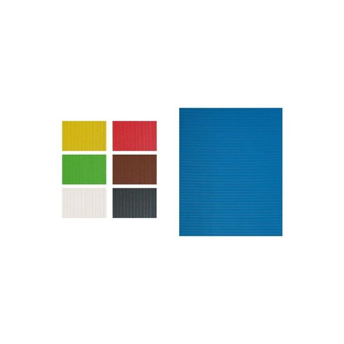 Goma Eva Fixo Kids Hoja 40X60 Cm Corrugada Marron Paquete De 5 Goma Eva Fixo Kids Hoja 40X60 Cm Corrugada Marron Paquete De 5