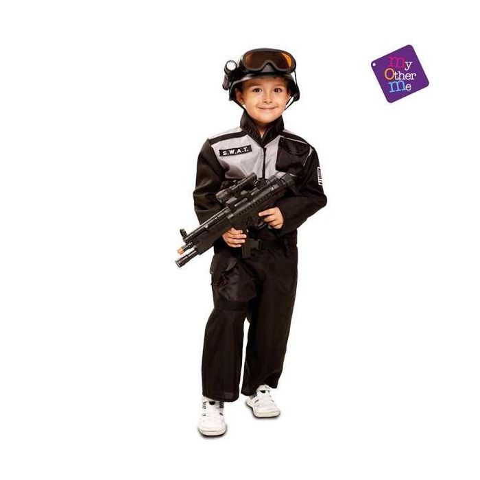 My Other Me Disfraz SWAT Mono Infantil - Traje de Operaciones Especiales para Niños 12-24 Meses (1-2 Años), 100% Poliéster 0 My Other Me Disfraz SWAT Mono Infantil - Traje de Operaciones Especiales para Niños 12-24 Meses (1-2 Años), 100% Poliéster 0