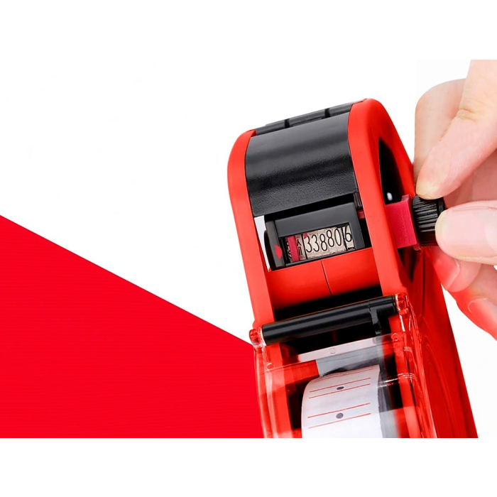 Q-connect Etiquetadora Marcaprecios 1 Rodillo 8 Dígitos 4