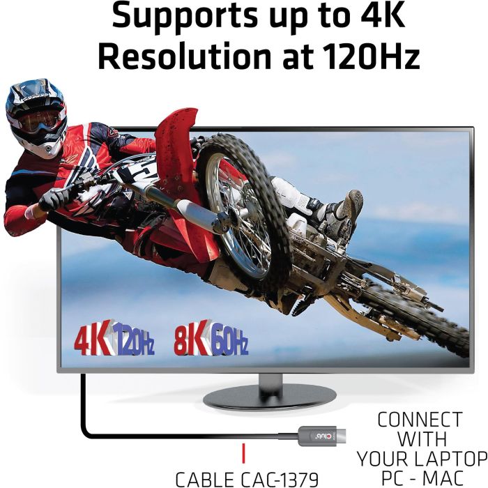 Club3D Cable HDMI 2.1 Activo Óptico A-A 8K60Hz UHD 20 Metros 5 Club3D Cable HDMI 2.1 Activo Óptico A-A 8K60Hz UHD 20 Metros 5