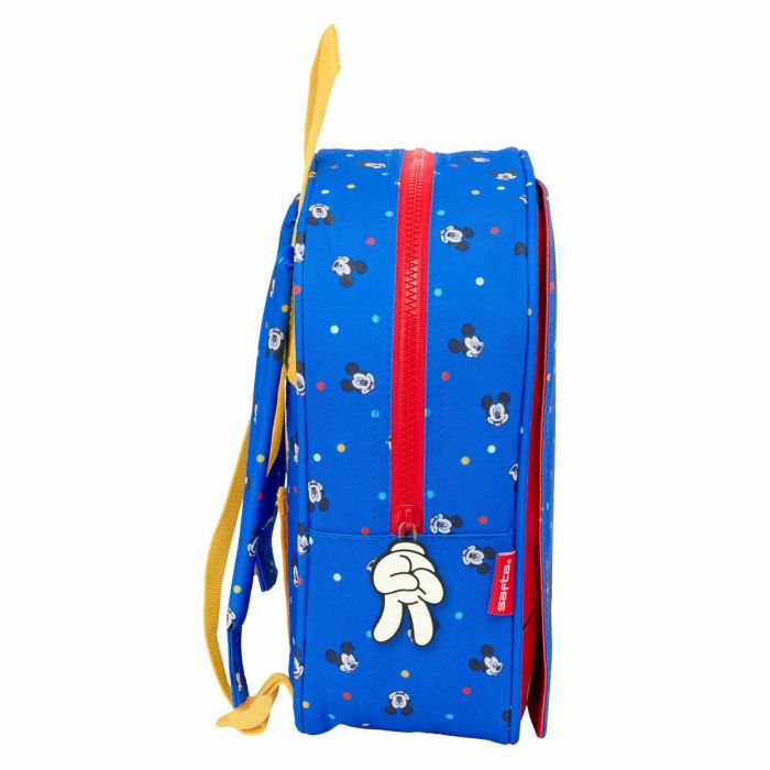Mochila Escolar Mickey Mouse Clubhouse Good day Azul 22 x 27 x 10 cm 1 Mochila Escolar Mickey Mouse Clubhouse Good day Azul 22 x 27 x 10 cm 1