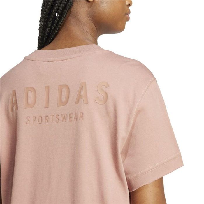 Camiseta de Manga Corta Mujer Adidas Rosa 5-6 Años 2