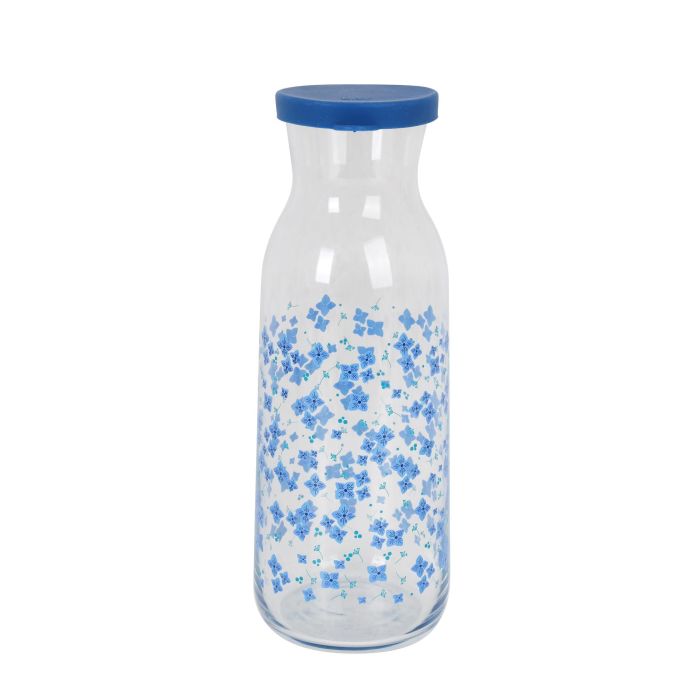 Botella Decantadora 1.2L con Tapa Flor - LAV (12 Unidades) 1 Botella Decantadora 1.2L con Tapa Flor - LAV (12 Unidades) 1