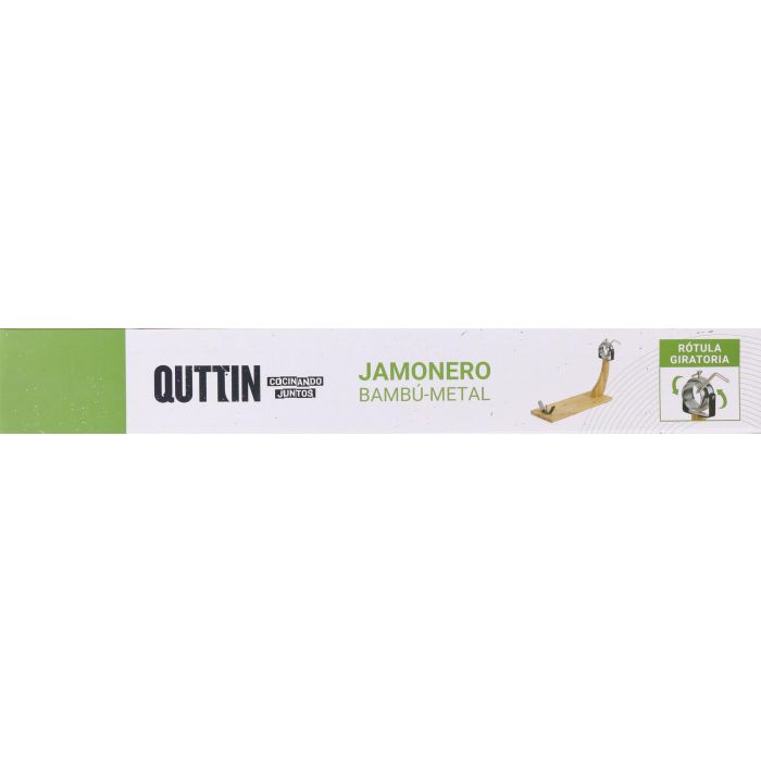 Jamonero de Bambú con Rótula Giratoria Quttin (3 Unidades) 3 Jamonero de Bambú con Rótula Giratoria Quttin (3 Unidades) 3