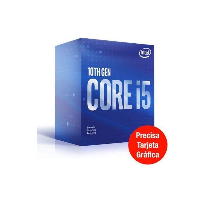 Intel BX8070110400F Procesador Core i5-10400F 6 Núcleos 12 Hilos 2.90GHz (hasta 4.30GHz) Socket 1200 12MB Caché Sin Gráficos Intel BX8070110400F Procesador Core i5-10400F 6 Núcleos 12 Hilos 2.90GHz (hasta 4.30GHz) Socket 1200 12MB Caché Sin Gráficos