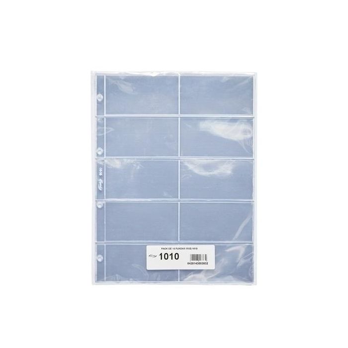 Funda Para Album De Coleccion Pardo 10 Dptos. 10 unidades