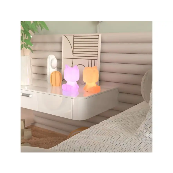 Wondee Dino Light Lámpara de Silicona Recargable USB Luz Nocturna Infantil 2