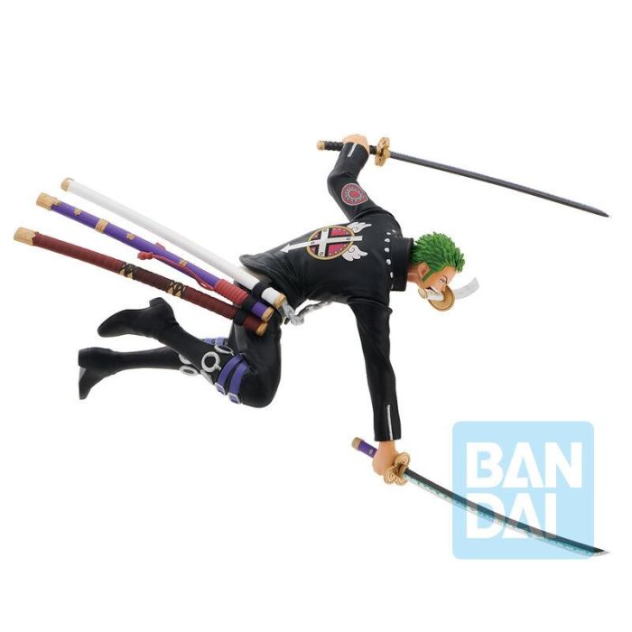 BANPRESTO Figura Ichibansho Roronoa Zoro Film Red More Beat One Piece 11cm 1