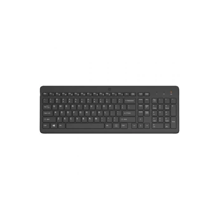 HP Teclado Inalámbrico 805T1AA, Teclado de tamaño completo con cómodas teclas y conexión inalámbrica de 2.4 GHz