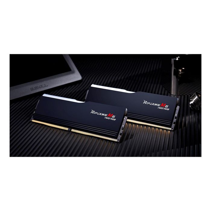 G.Skill Kit Dual 64 GB DDR5 6000 MT/s CL28 2x32 GB DIMM F5-6000J2836G32GX2-RM5NRK Negro AMD EXPO 3