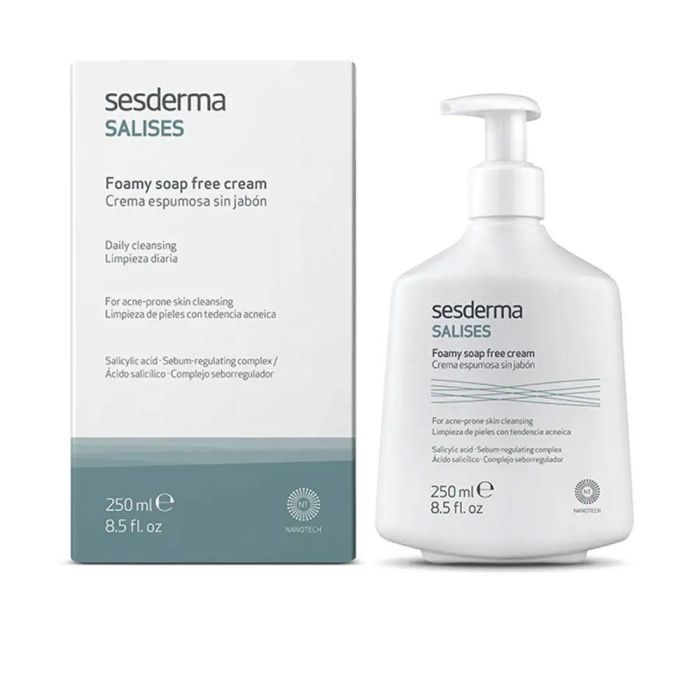Sesderma SALISES crema espumosa sin jabón Limpiador Facial 250 ml 1