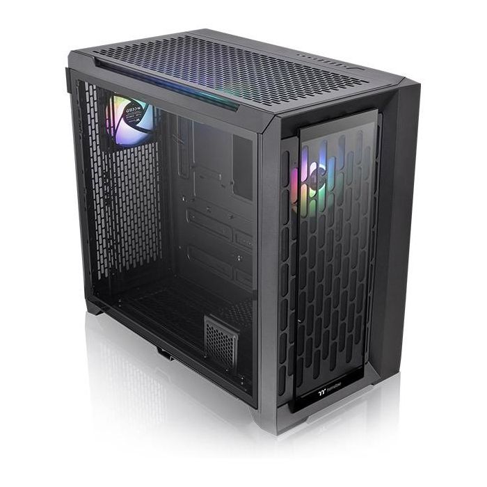 Thermaltake CTE C750 TG ARGB Full Tower PC Negro con Ventana Lateral para Juego, ATX/EATX/micro ATX/Mini-ITX