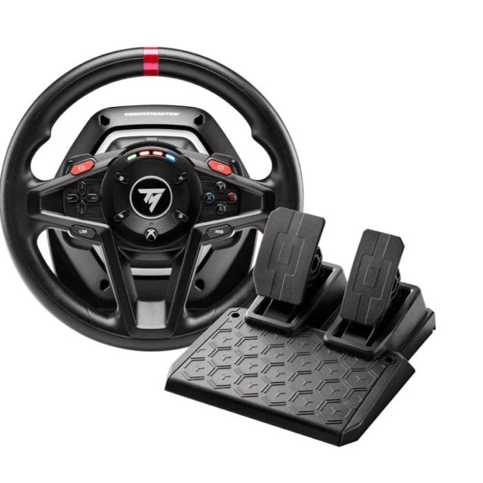 Thrustmaster 4160937 Volante T128 SimTask Farming Pack con Pedales T2PM y Kit de Volante para PS5 / PC 1