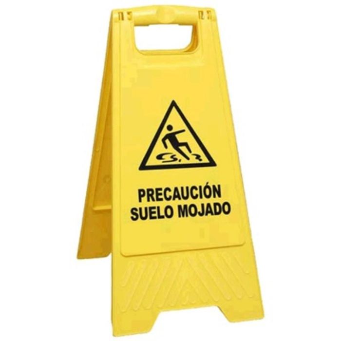 DUVER Panel Trípode Señal de Advertencia "Suelo Resbaladizo" 1 DUVER Panel Trípode Señal de Advertencia "Suelo Resbaladizo" 1