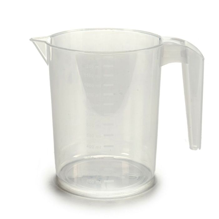 Jarra Medidora de Plástico Transparente Gondol 1,3 Litros 12.7x14.5x18.5 cm (48 Unidades) Jarra Medidora de Plástico Transparente Gondol 1,3 Litros 12.7x14.5x18.5 cm (48 Unidades)