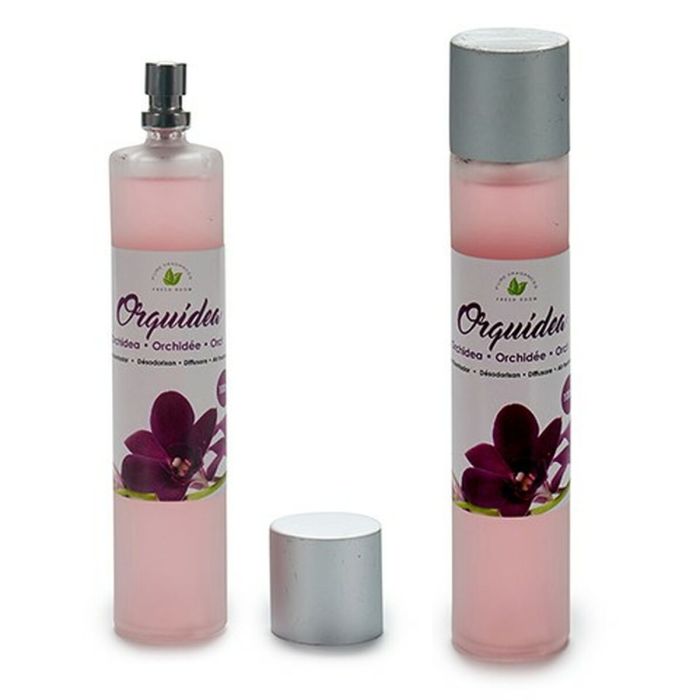 Spray Ambientador Orquídea Plástico Vidrio (100 ml) (12 Unidades) 2