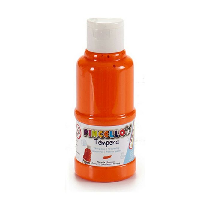 Témperas Naranja (120 ml) (12 Unidades) 1