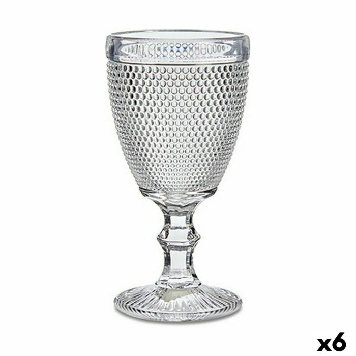 Copa Transparente Vidrio (330 ml) (6 Unidades)