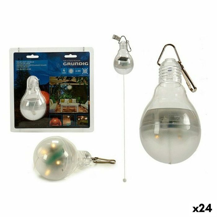 Bombilla LED Grundig Lámpara solar (7 x 12 x 7 cm) (24 Unidades) 2