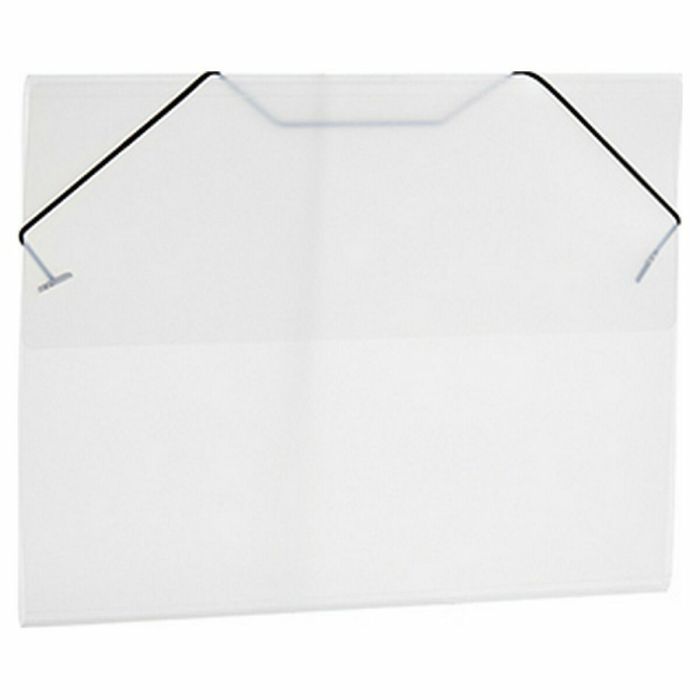 Carpeta Negro Transparente A4 (26 x 1 x 35,5 cm) (12 Unidades) 1