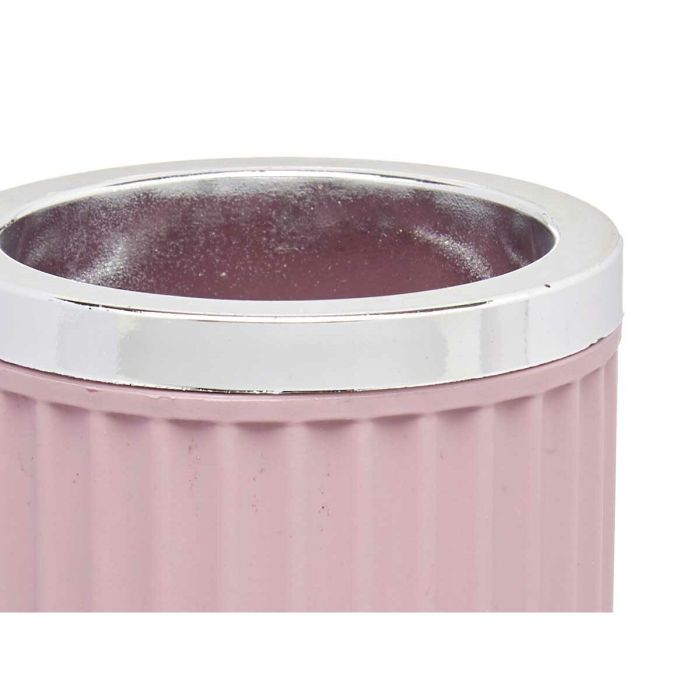 Vaso Portacepillos de Dientes Rosa Plástico 32 unidades (7,5 x 11,5 x 7,5 cm) 1