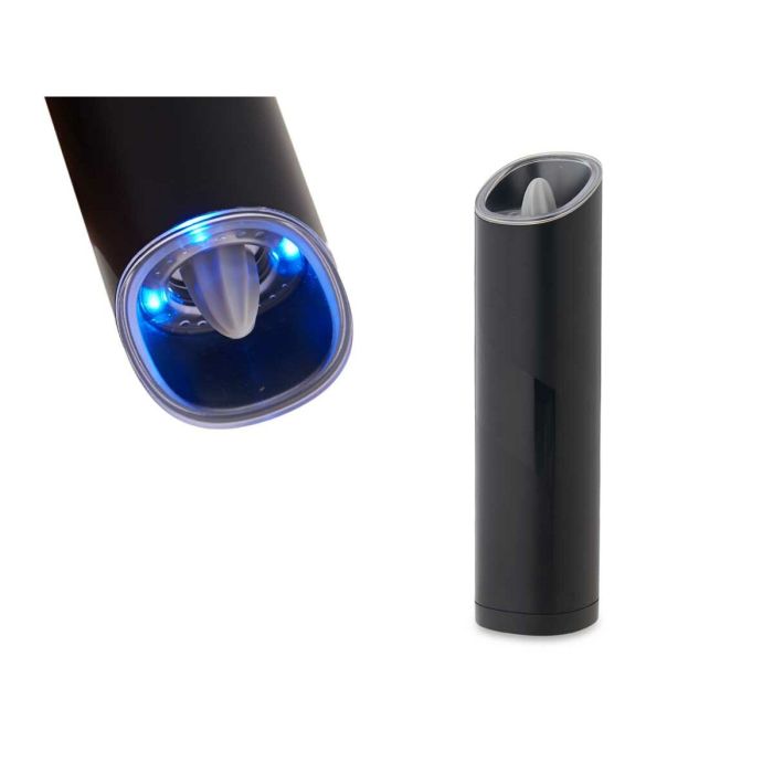 Molinillo Eléctrico Luz LED Cerámica Negro Acero ABS AS (5,2 x 20,3 x 5,2 cm) 1