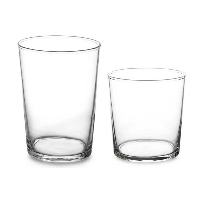 Set de Vasos Bistro Transparente Vidrio (380 ml) (2 Unidades) (510 ml) 2