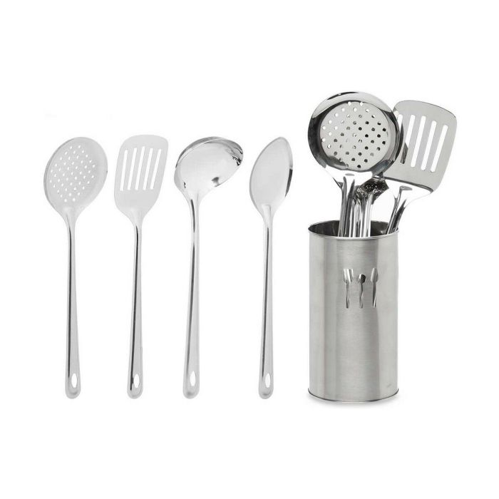Set de Utensilios para Cocina Acero (12 Unidades) 2