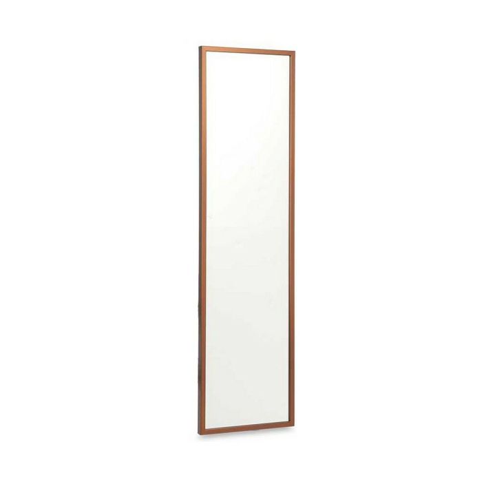 Espejo de pared 30 x 120 cm Bronce Madera MDF (2 Unidades) 2